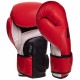Рукавиці боксерські на липучці PU UFC PRO Fitness UHK-75032 14 унцій червоний