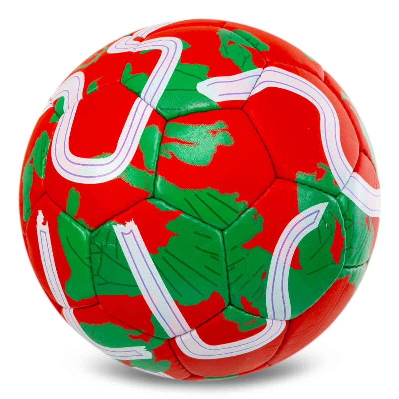 М'яч футбольний SOCCERMAX LIVERPOOL FB-0047-815 №5 PU червоний-зелений