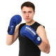 Рукавиці боксерські на липучці PU HARD TOUCH BO-4436 10-14 унцій Чорний