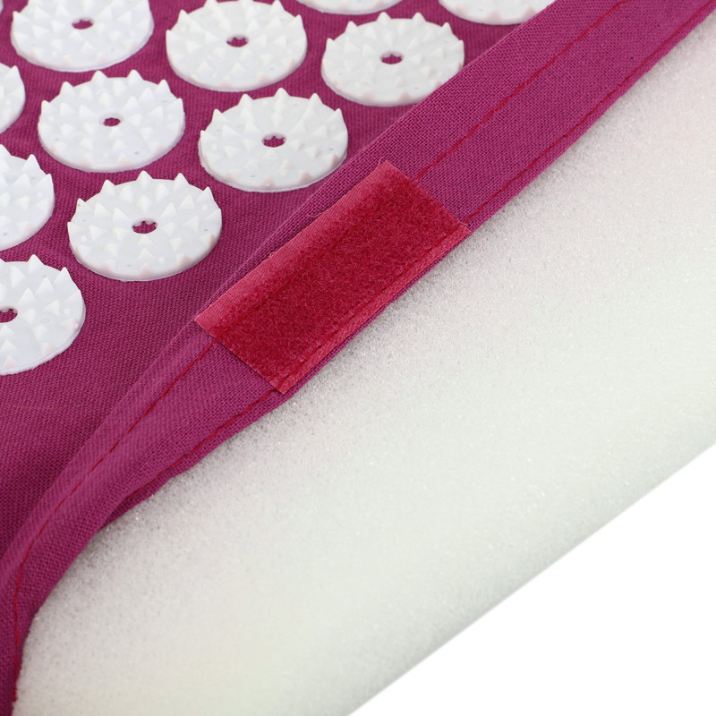 Набір масажний акупунктурний Аплікатор Кузнєцова 2в1 килимок та валик Acupressure mat Sport FI-0134