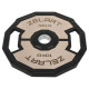 Млинці диски гумові 2 Handle металева втулка Zelart TA-4792-10 51мм 10кг чорний-сірий