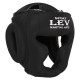 Шолом боксерський з повним захистом штучна шкіра LEV LV-4294 М-XL Синій