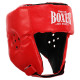 Шолом боксерський відкритий штучна шкіра BOXER 2028-N M-L Червоний