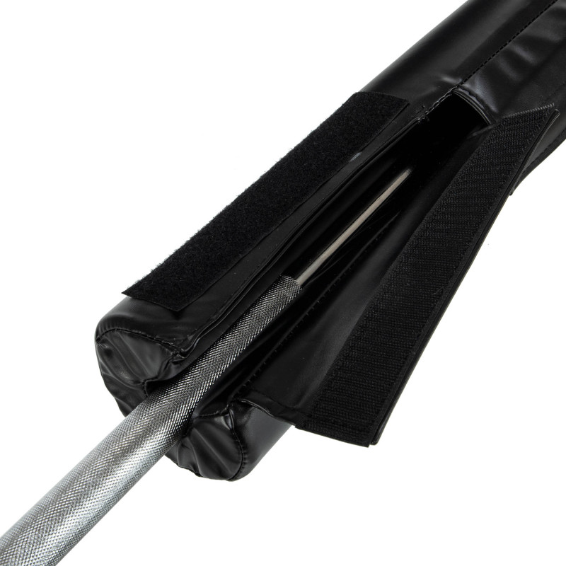 Накладка на гриф штанги пом'якшувальна BARBELL PAD EZOUS L-01 чорний
