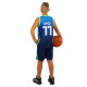 Форма баскетбольна дитяча NBA клуб Mavs 77 BA-3796 S-2XL темно-синій-блакитний-салатовий Темно-синій-блакитний-cалатовий