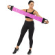 Стрічка-еспандер еластична для фітнесу та йоги з ручками Sport Pilates Band 8038