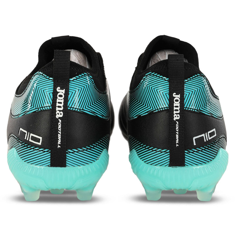 Бутси футбольні з носком JOMA NUMERO-10 N10W2531AG розмір 39-44 чорний-блакитний