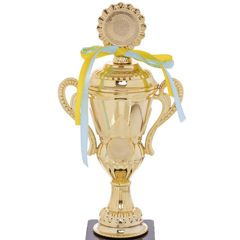 Кубок спортивний нагородний Sport Luck YK082C висота 32см золотий