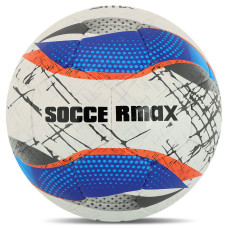 М'яч футбольний SOCCERMAX FB-4212 №5 PU білий-синій