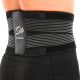 Пояс корсетний для спорту MUTE WAIST SUPPORT 9016 one size чорний-білий
