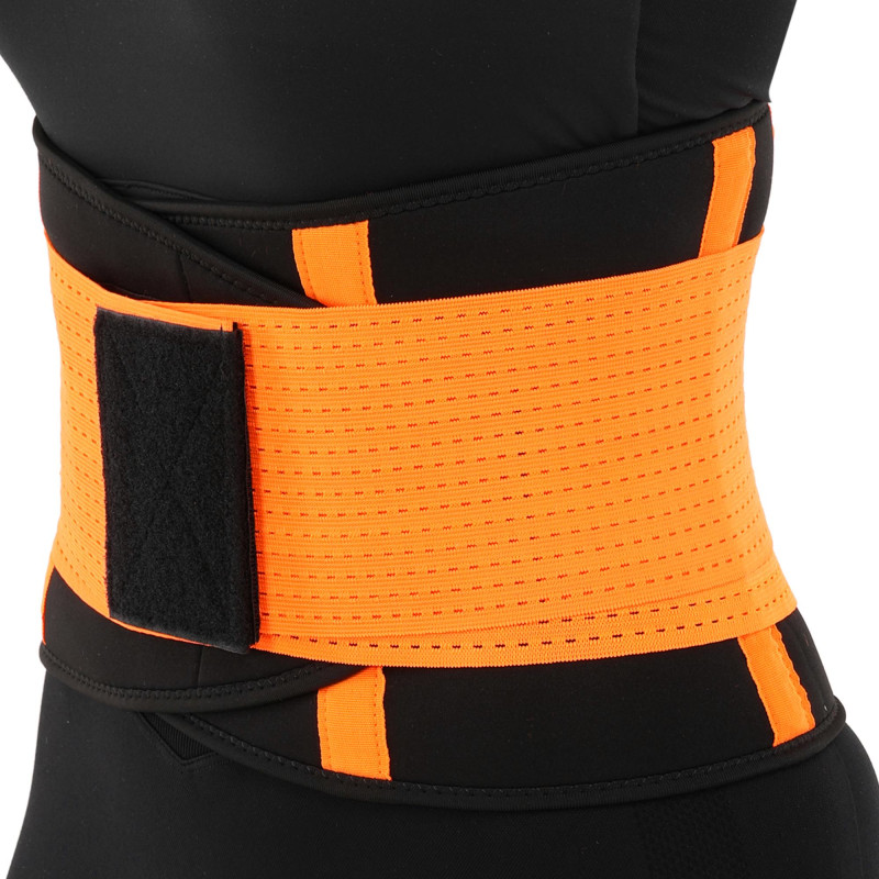 Пояс корсетний для спорту Екстрим Пауер Белт (extreme power belt) Hot Shapers 6606-1 S-XL Помаранчевий