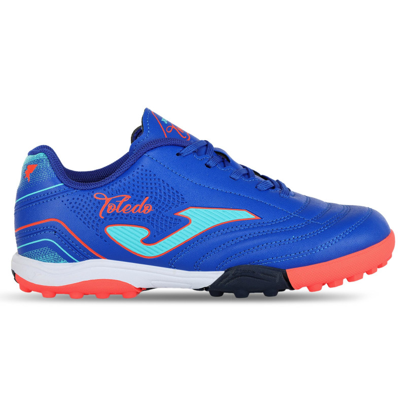 Сороконіжки футбольні дитячі Joma TOLEDO TOJS2504TF розмір 30-37 синій-червоний