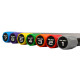 Бодібар Body Bar Zelart FI-4780-3 вага 3кг чорний-помаранчевий