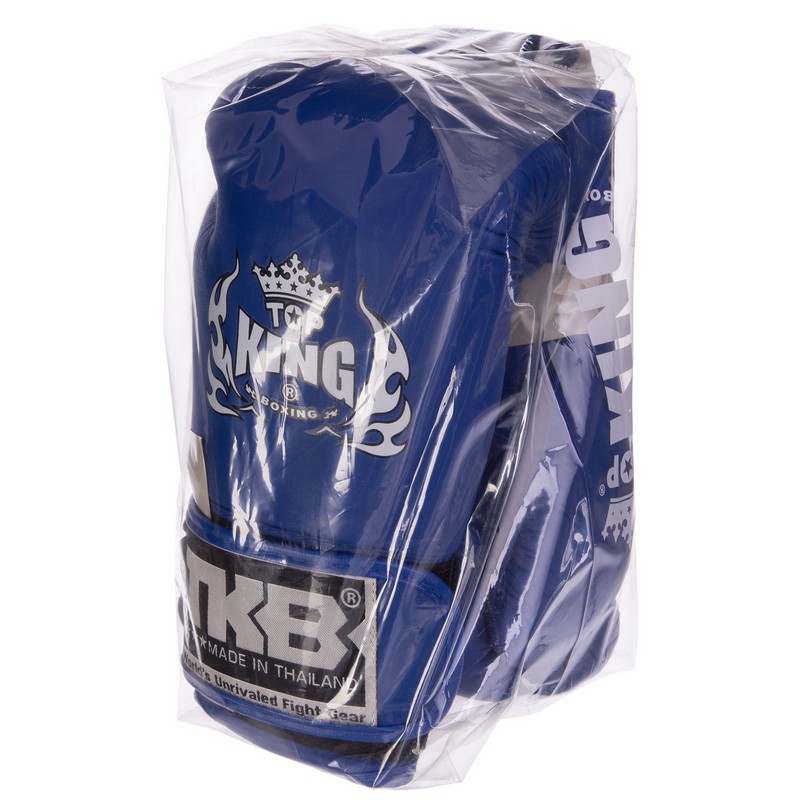 Рукавиці боксерські дитячі на липучці шкіряні TOP KING TKBGKC S-L Червоний