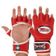 Рукавиці для змішаних єдиноборств MMA TWINS GGL-6 M-XL Червоний