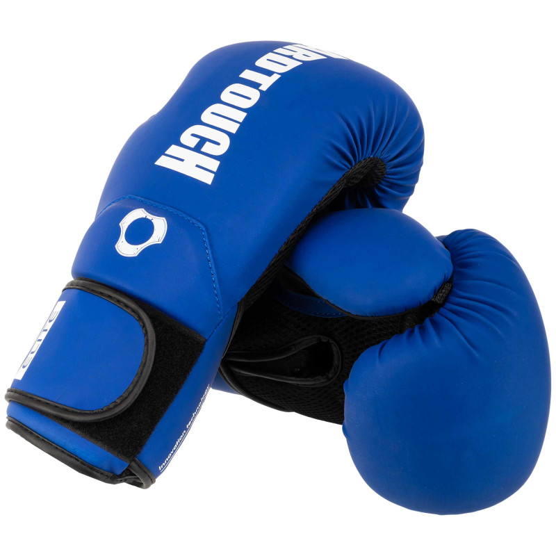 Рукавиці боксерські на липучці PU HARD TOUCH BO-5229 10-14унцій Бордовий