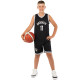 Форма баскетбольна дитяча NBA клуб Brooklyn Nets 11 3578 S-2XL Чорний-білий