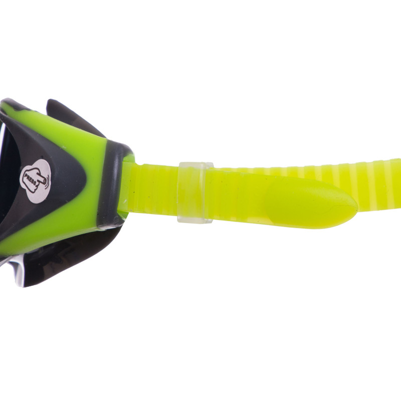 Окуляри для плавання юніорські MadWave AUTIMATIC JUNIOR FLAME M041104