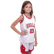 Форма баскетбольна дитяча NBA клуб Chicago Bulls 23 5351 S-2XL Червоний-білий