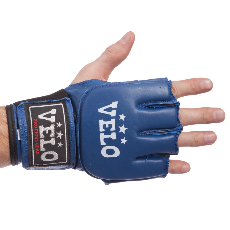 Рукавиці для змішаних єдиноборств MMA VELO ULI-4024 S-XL Червоний