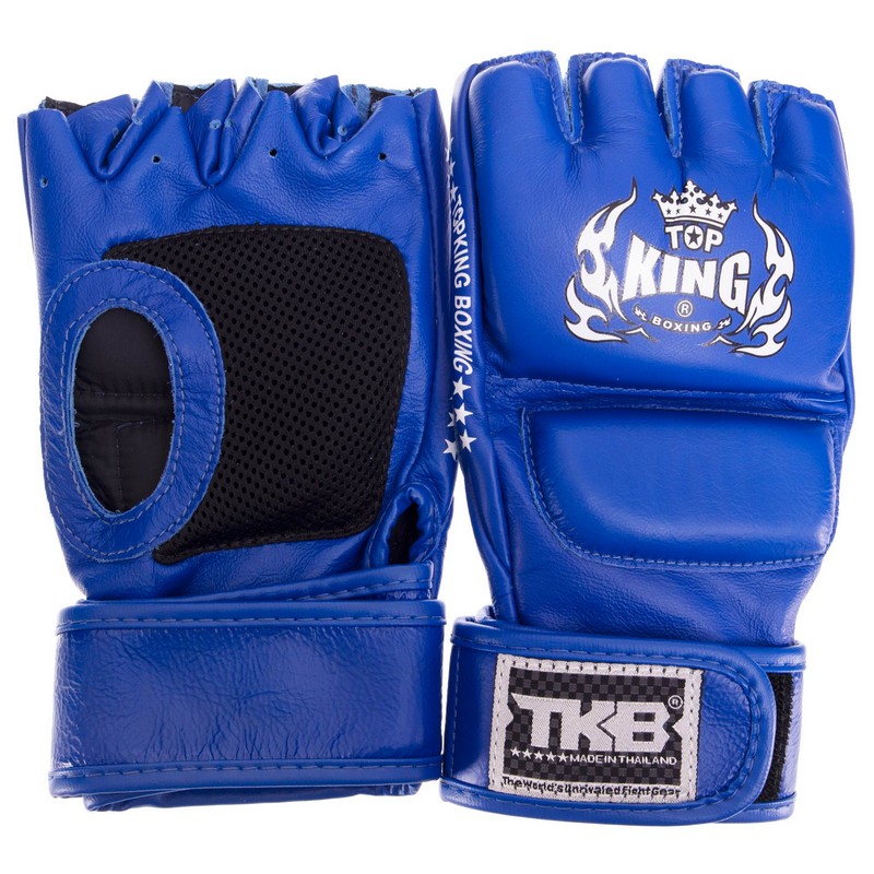 Рукавиці для змішаних єдиноборств MMA TOP KING Super TKGGS S-XL Білий