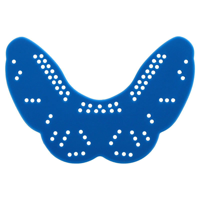 Капа перфорована однощелепна Perforated mouthguar у футлярі Sport BO-7419
