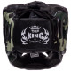 Шолом боксерський з повним захистом шкіряний TOP KING Empower Camouflage TKHGEM-03 S-XL Камуфляж зелений