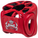 Шолом боксерський з бампером шкіряний TOP KING Pro Training TKHGPT-OC S-XL Червоний