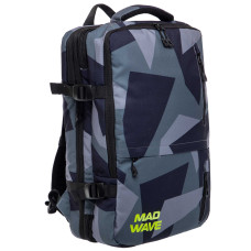 Рюкзак спортивний MadWave M112905000W COACH TRANSFORMER 34л сірий
