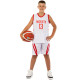 Форма баскетбольна дитяча NBA клуб Houston Rockets 13 BA-0966 S-2XL Білий-червоний