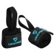 Бинти кистьові для жиму LIFTING WRIST WRAPS LiveUp LP8702 2штуки чорний-синій