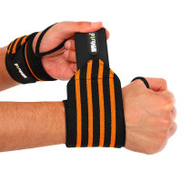 Бинти кистьові для жиму STRENGTH WRIST WRAPS MUTE TA-311 2штуки