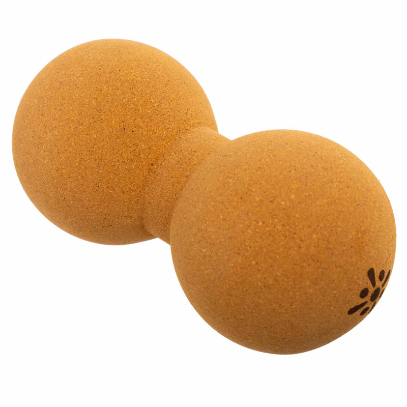 М'яч масажний пробковий подвійний для МФР та самомасажу Duoball BLOOM LB7128 ø7,7см світло-коричневий