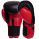 Рукавиці боксерські на липучці PU UFC PRO Compact UHK-69999 L червоний-чорний