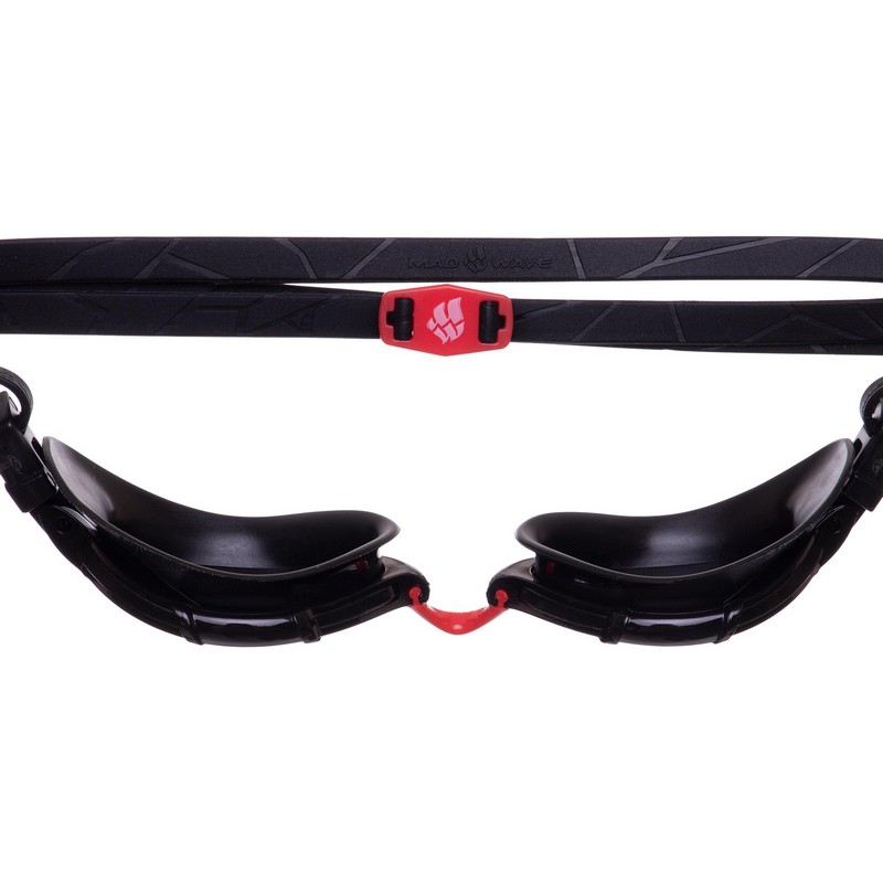Окуляри для плавання дорослі дзеркальні лінзи MadWave TRIATHLON Mirror M042705