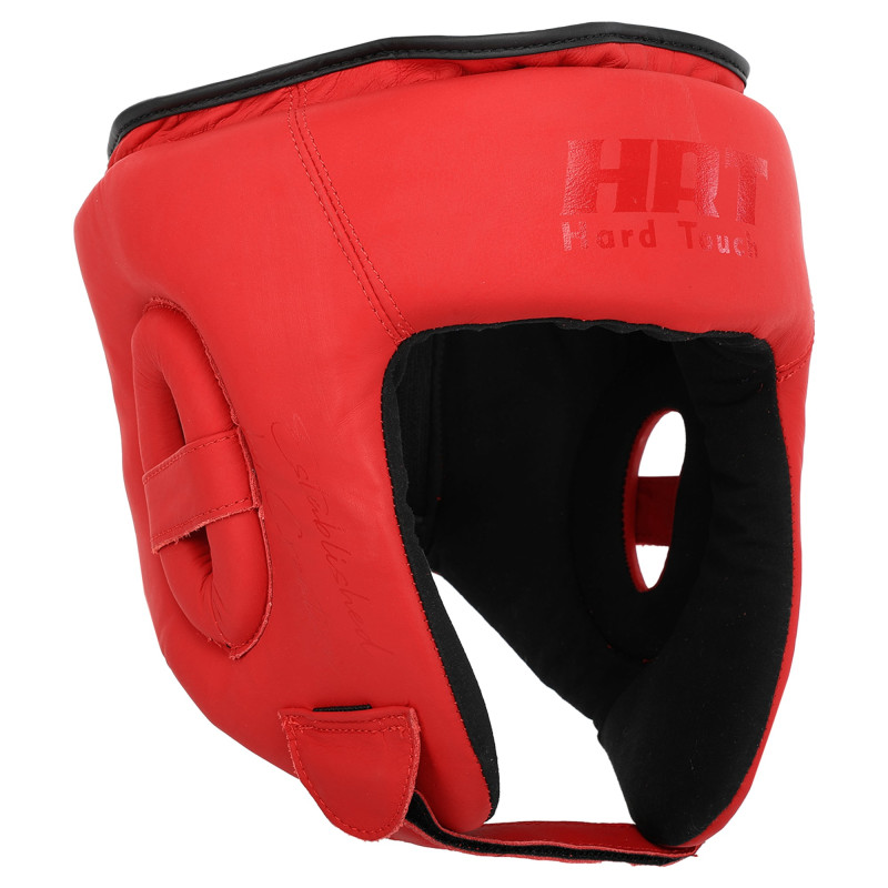 Шолом боксерський відкритий шкіряний HARD TOUCH BO-4232 S-XL Білий