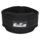 Пояс атлетичний для обтяження текстильний з ланцюгом та карабіном EZOUS DIP BELT SOFT STRAP N-03 спинка-16см чорний