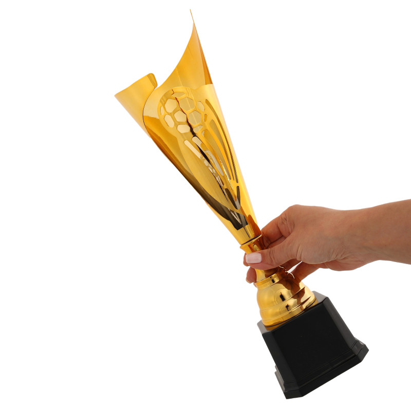 Кубок спортивний нагородний Sport Dynamic Football JZ23346B висота 40см золотий