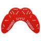 Капа перфорована однощелепна Perforated mouthguar у футлярі Sport BO-7419