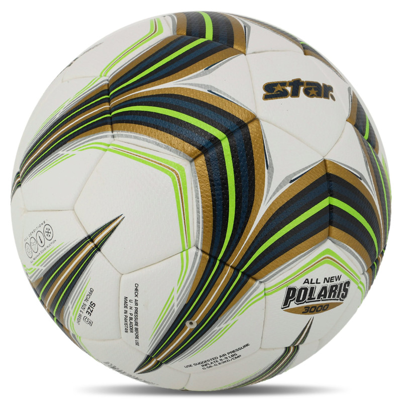 М'яч футбольний STAR ALL NEW POLARIS 3000 FIFA SB145FTB №5 PU