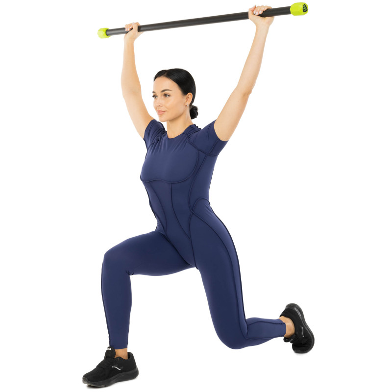 Бодібар Body Bar LiveUp LP8145-3 вага 3кг чорний-зелений