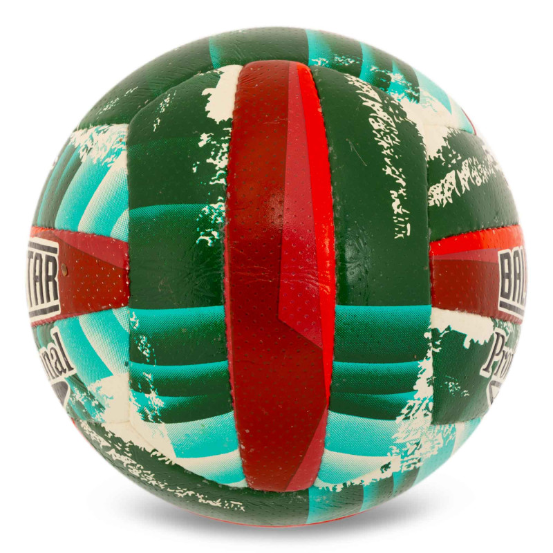 М'яч волейбольний BALLONSTAR SV-4W GOLD VB-5214 №5 PU зелений-червоний