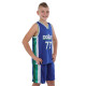 Форма баскетбольна дитяча NBA клуб Dallas Mavericks 77 BA-9453 S-2XL синій