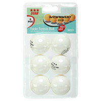 Набір м'ячів для настільного тенісу WEINIXUN W001 3star 6шт