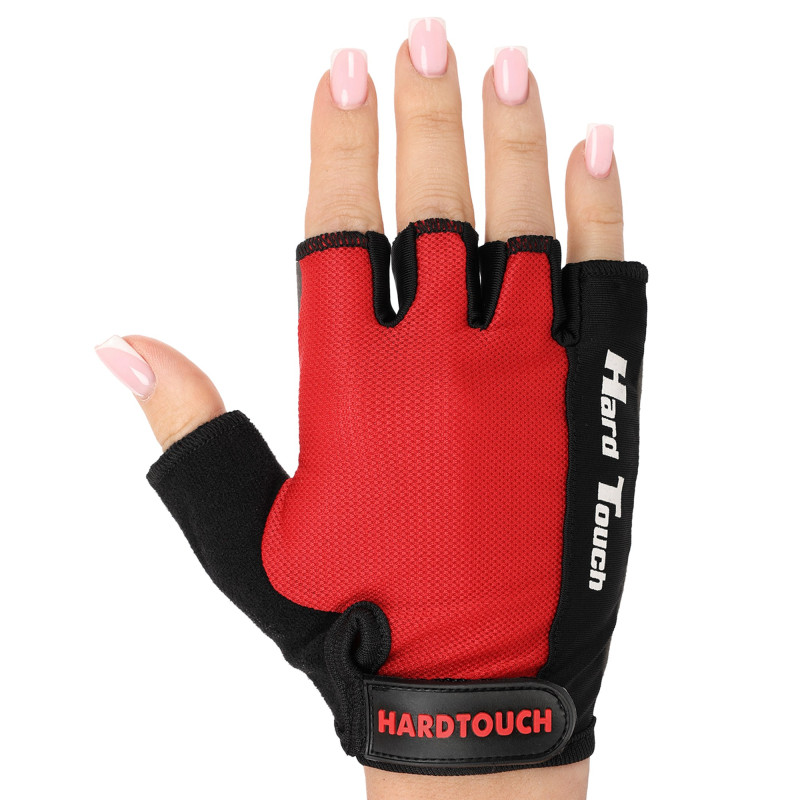 Рукавиці для фітнесу та тренувань HARD TOUCH BC-8097 S-XL Синій