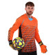 Воротарські рукавиці SOCCER STAR VL-6023 розмір 7-10 Чорний-помаранчевий