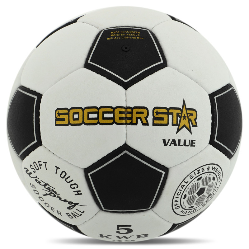 М'яч футбольний SOCCER STAR SOFT TOUCH VALUE FB-6033 №5