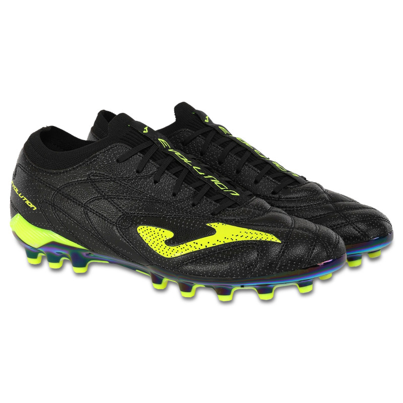 Бутси футбольні з носком JOMA NUMERO-10 ECUW2531AG розмір 39-43,5 чорний-жовтий