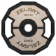 Млинці диски гумові 2 Handle металева втулка Zelart TA-4792-10 51мм 10кг чорний-сірий