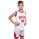 Форма баскетбольна дитяча NBA клуб Chicago Bulls 23 5351 S-2XL Червоний-білий